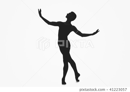male ballet dancer silhouette male ballet dancer silhouette 41223057