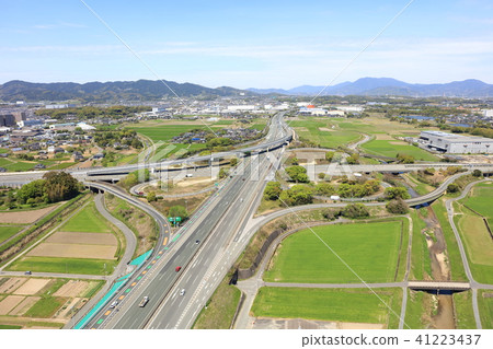 長崎縣大分縣九州市鳥棲交界處 照片素材 圖片 圖庫