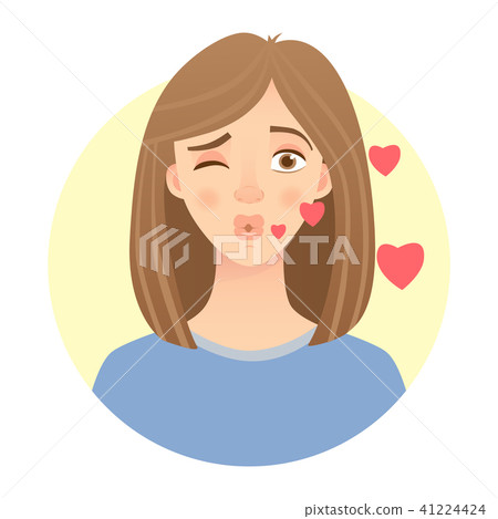 emotions of womans face emotions of womans face 41224424