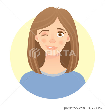 emotions of womans face emotions of womans face 41224452