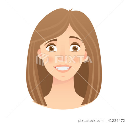 emotions of womans face emotions of womans face 41224472