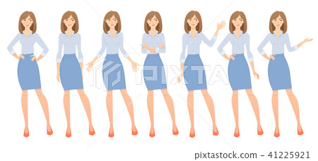 business woman set 41225921
