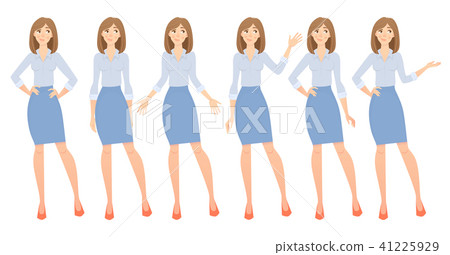 business woman set business woman set 41225929