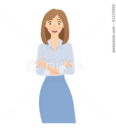 business woman isolated business woman isolated 41225950