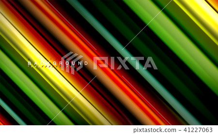 Fluid mixing colors, vector wave abstract background 41227063