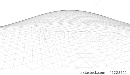 Geometric background, Abstract sketch,Wireframe Geometric background, Abstract sketch,Wireframe 41228221