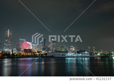 橫濱港區未來區夜景 41232137