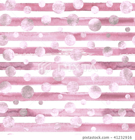 Abstract circles and stripes seamless pattern Abstract circles and stripes seamless pattern 41232916