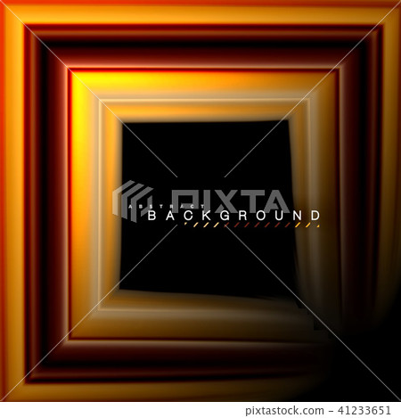 Geometric shapes created with fluid multicolored lines 41233651