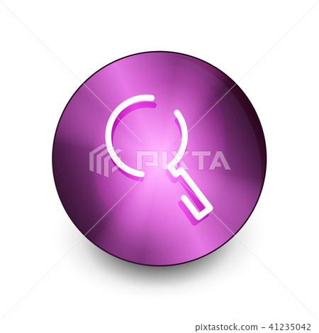 Search magnifyier web button, magnify icon. Modern magnifying glass sign, web site design or mobile Search magnifyier web button, magnify icon. Modern magnifying glass sign, web site design or mobile 41235042