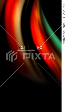 Blur color wave lines abstract background Blur color wave lines abstract background 41235935