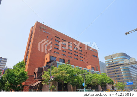 Building around Hakata station Hakata mouth West Japan City Bank Building around Hakata station Hakata mouth West Japan City Bank 41236019