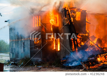 Burning house Burning house 41236248