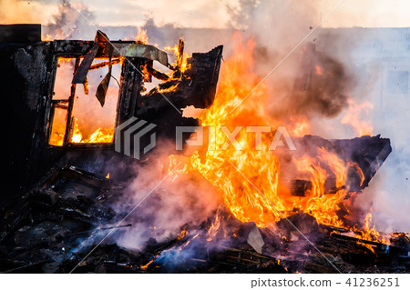 Burning house Burning house 41236251