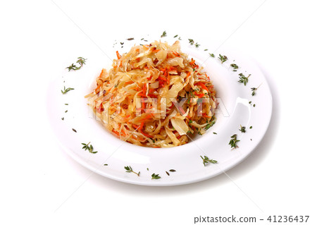 Sauerkraut with a parsley Sauerkraut with a parsley 41236437