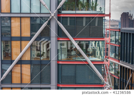 Exterior of residential units in building Exterior of residential units in building 41236586
