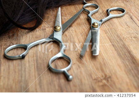 Barber scissors hair cutting 41237054