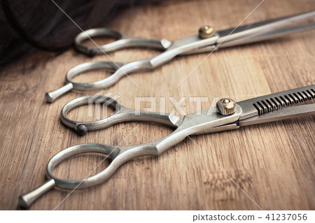 Barber scissors hair cutting 41237056