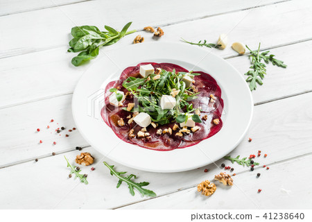 beet carpaccio beet carpaccio 41238640