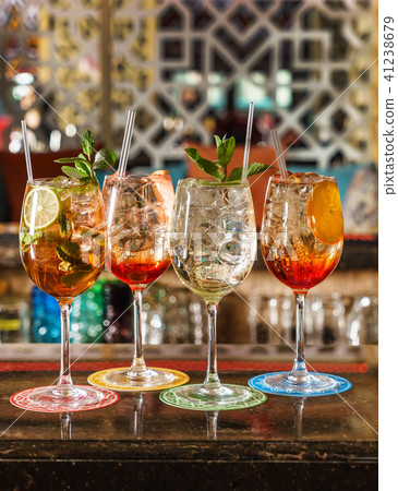 cocktails in the bar 41238679