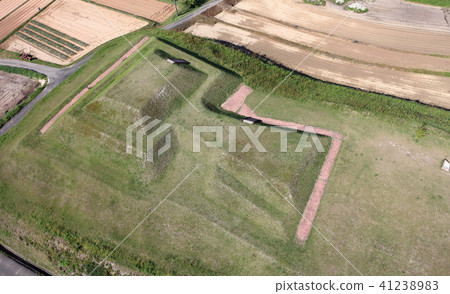 Cerano Togo burial mound anterior posterior mound _ Asakura gun, Fukuoka prefecture Chikuzencho 41238983