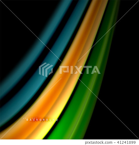 Fluid mixing colors vector wave abstract background design. Colorful mesh waves Fluid mixing colors vector wave abstract background design. Colorful mesh waves 41241899