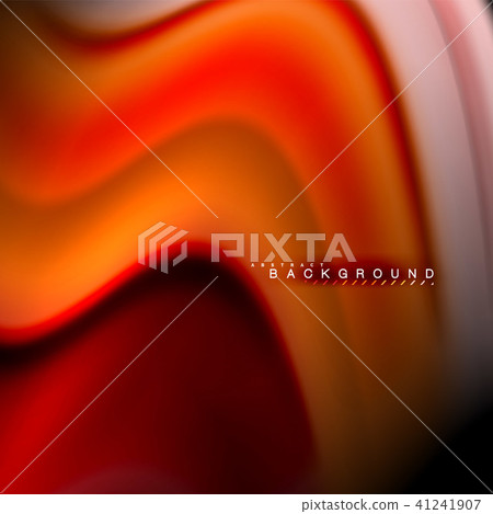 Fluid mixing colors vector wave abstract background design. Colorful mesh waves 41241907