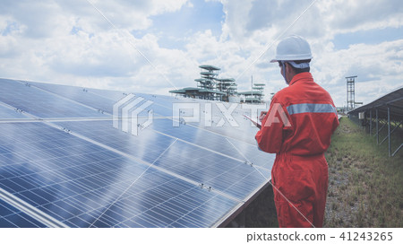 solar power plant to innovation of green energy 41243265