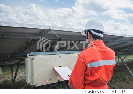 solar power plant to innovation of green energy 41243293