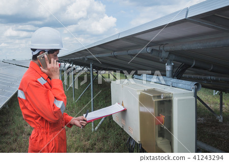 solar power plant to innovation of green energy 41243294