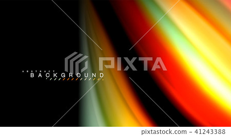 Blur color wave lines abstract background 41243388