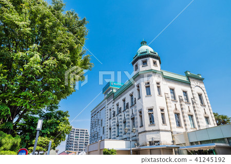 西部建築的白磚建在川越鎮的建成鎮 41245192