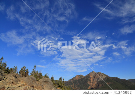 I see Nikitake from the summit of Nishidake of Yatsugatake I see Nikitake from the summit of Nishidake of Yatsugatake 41245992