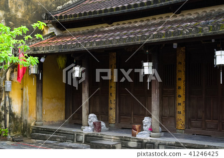 Hoi An street corner Vietnam Hoi An street corner Vietnam 41246425