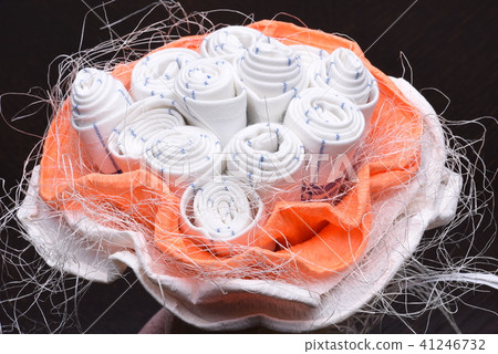 Kitchen clothes as wedding bouquet, gift ideas 41246732