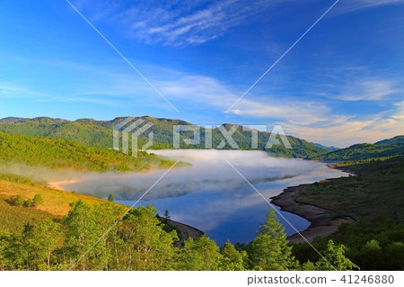 在初夏的北湖，你可以進入晨霧 41246880