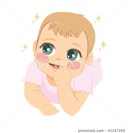 Cute Baby Girl 41247169