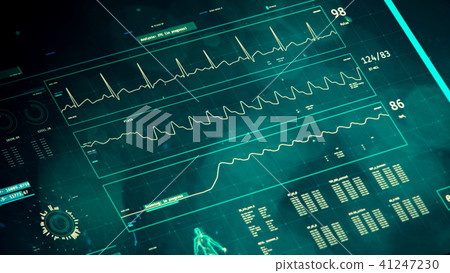 Patient's clinical death, reviving on ICU monitor 41247230