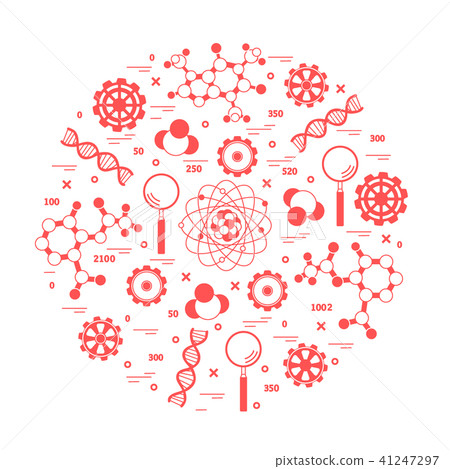 variety scientific, education elements 41247297