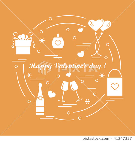 gifts, balloons, stemware, candle, bag, bottle gifts, balloons, stemware, candle, bag, bottle 41247337