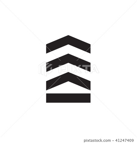 Chevron icon Vector illustration, EPS10. 41247409