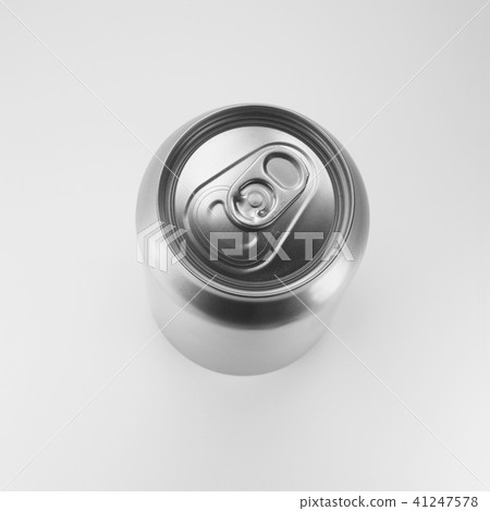 aluminum can on white background 41247578