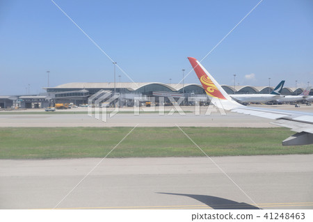 view on Hong Kong Airport. Hong Kong 41248463