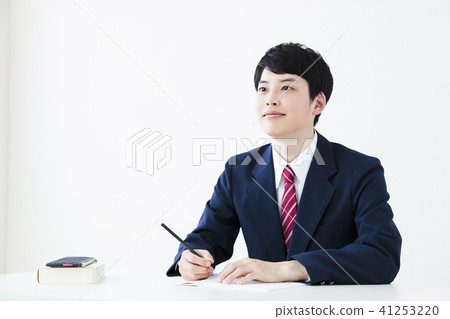 High school student male examination examination education learning 41253220