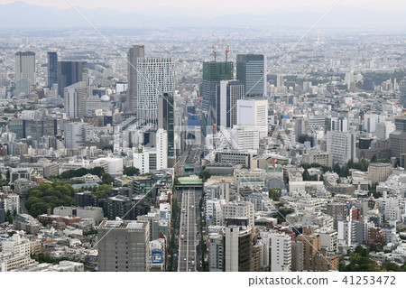 東京都市風景看法在日本澀谷和其他城市視圖 41253472