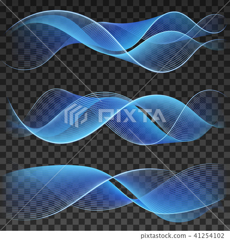 Abstract blue wavy background elements Abstract blue wavy background elements 41254102