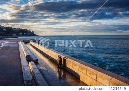 Sunrise at Sea in Nice 41254349