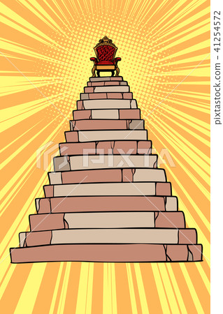 throne on top of the pyramid 41254572