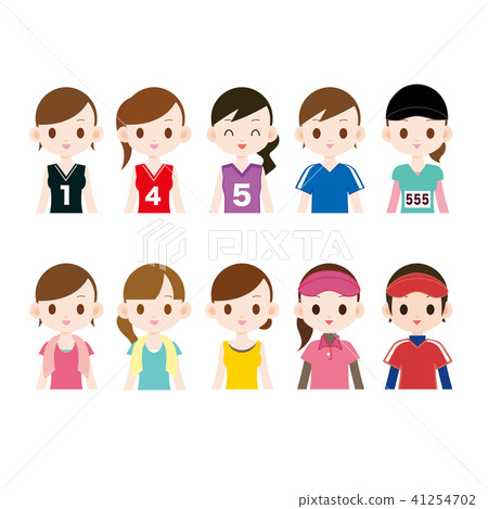 女運動員10人 女運動員10人 41254702