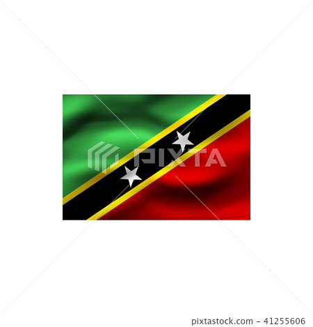 Flag of Saint Kitts and Nevis. Flag of Saint Kitts and Nevis. 41255606